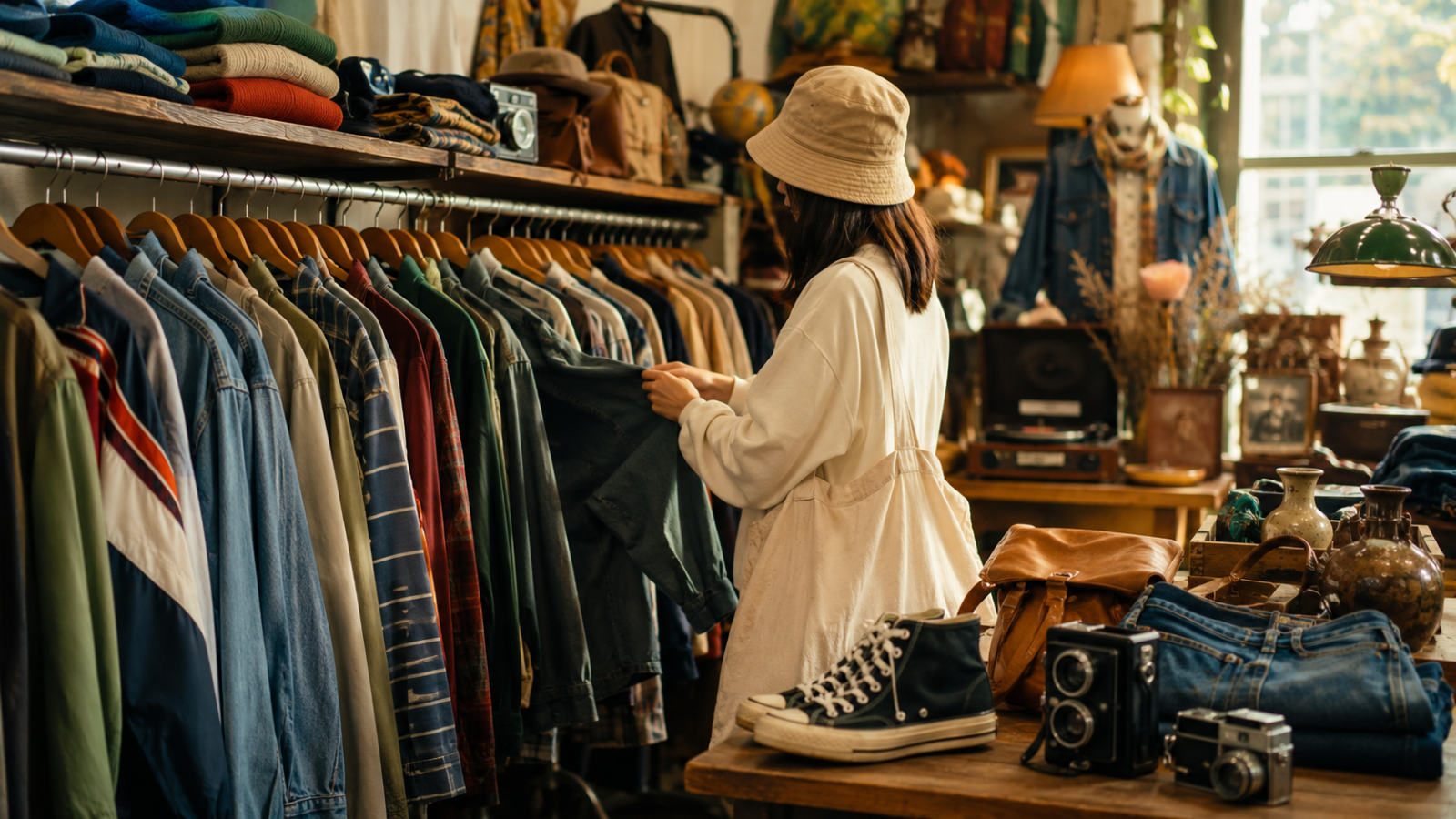 Cozy Vintage Thrift Shop Browse