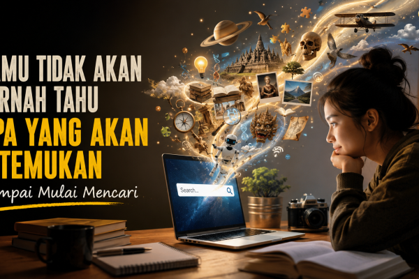 Kamu Tidak Akan Pernah Tahu Apa yang Akan Ditemukan Sampai Mulai Mencari