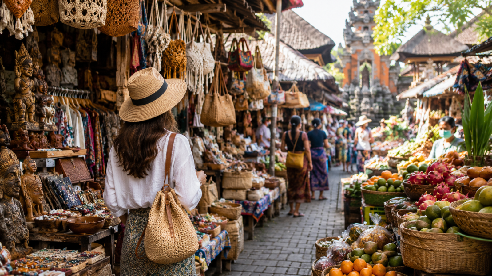 Tropical Market Adventure